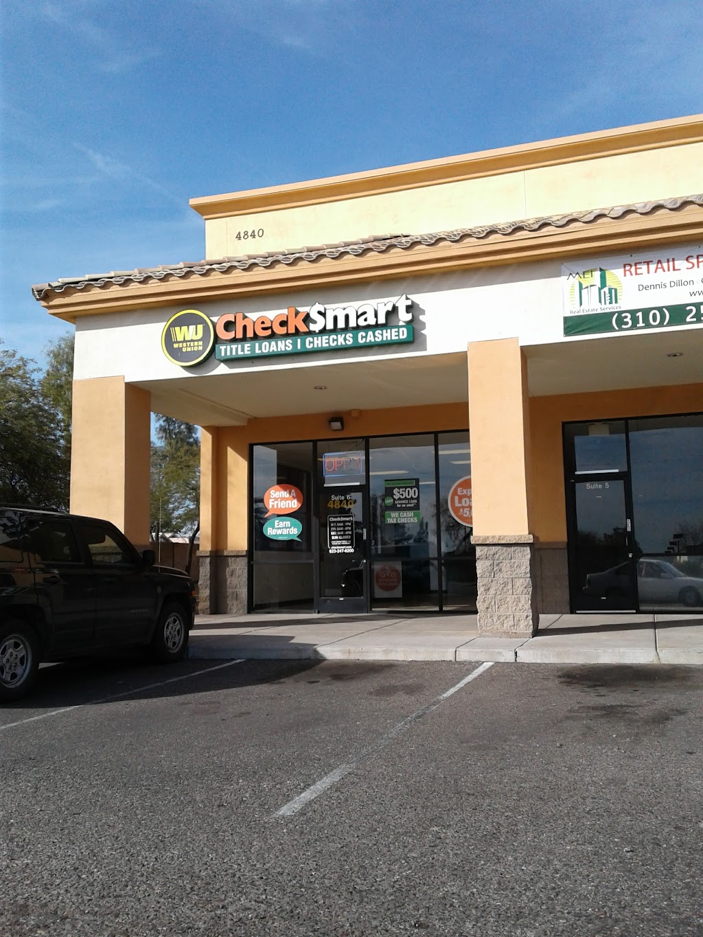 CheckSmart | 4840 N 83rd Ave, Phoenix, AZ 85037, USA | Phone: (623) 247-6200