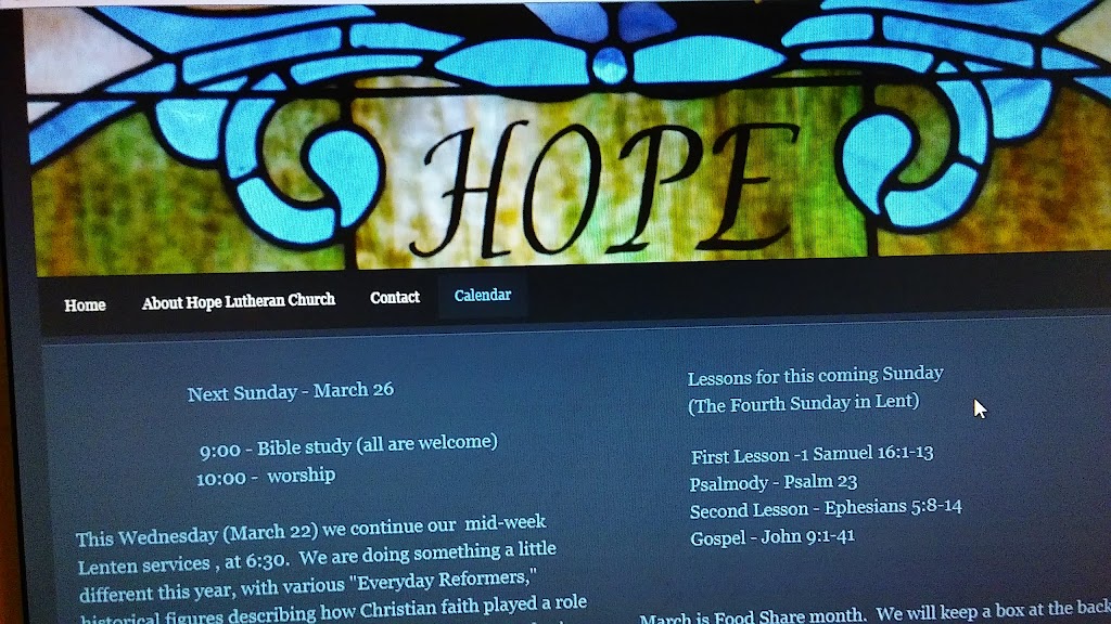 Hope Lutheran Church | 26498 180th St, Big Lake, MN 55309, USA | Phone: (763) 263-7990
