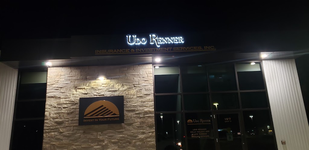 Udo Renner Insurance & Investment Services Inc. | 197 Talbot St E Suite 3, Leamington, ON N8H 3X5, Canada | Phone: (519) 326-5741