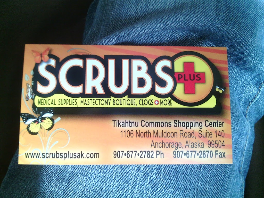 Scrubs Plus | 1106 N Muldoon Rd #140, Anchorage, AK 99504, USA | Phone: (907) 677-2782