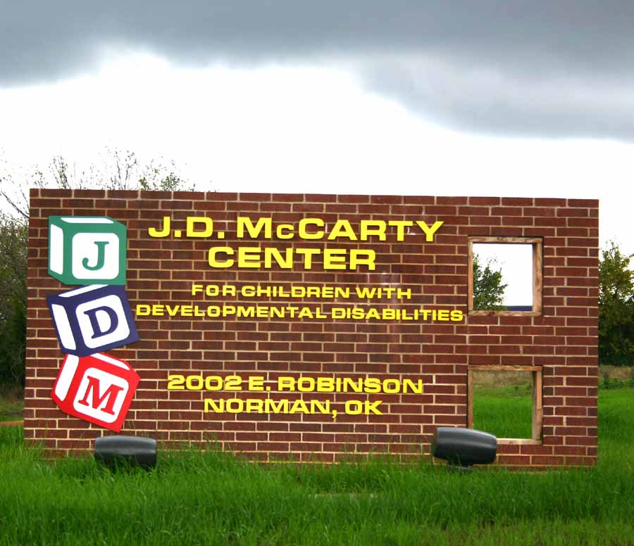 J. D. McCarty Center for children with developmental disabilities | 2002 E Robinson St, Norman, OK 73071, USA | Phone: (405) 307-2800