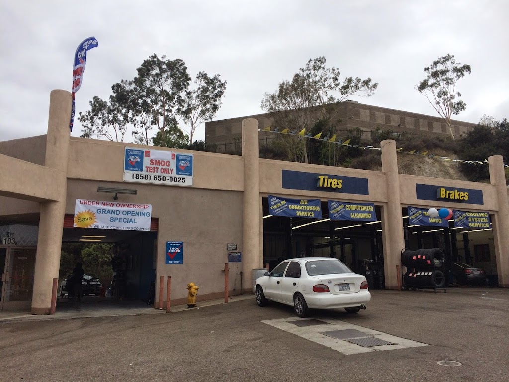 Star Station Smog Check | 3690 Murphy Canyon Rd, San Diego, CA 92123, USA | Phone: (858) 650-0025