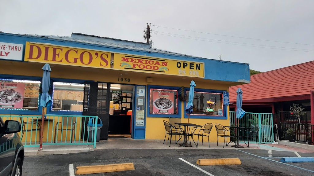 Diegos Mexican Food | 1030 S Coast Hwy, Oceanside, CA 92054, USA | Phone: (760) 721-1985