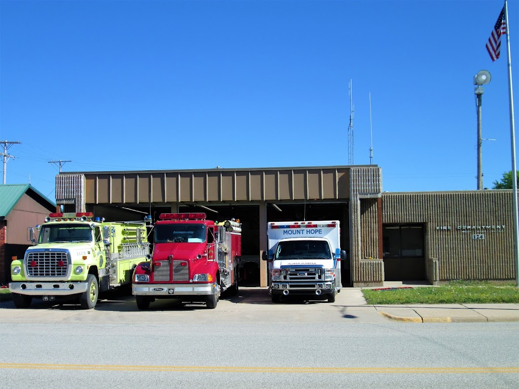 Mt Hope Fire Department and EMS | 124 E Main St, Mt Hope, KS 67108, USA | Phone: (316) 667-2511