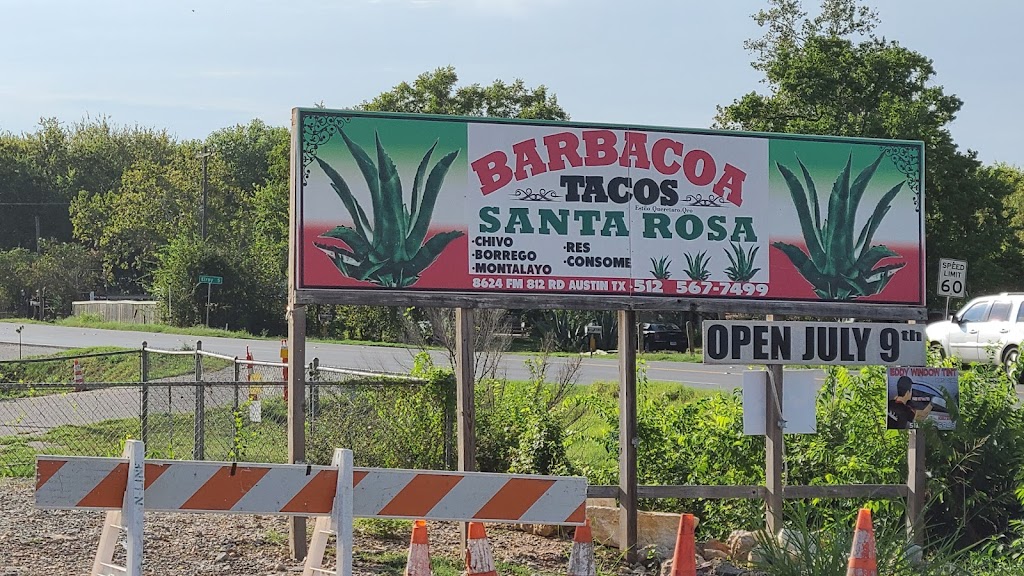 Barbacoa Santa Rosa | 8624 FM812, Austin, TX 78744, USA | Phone: (512) 567-7499