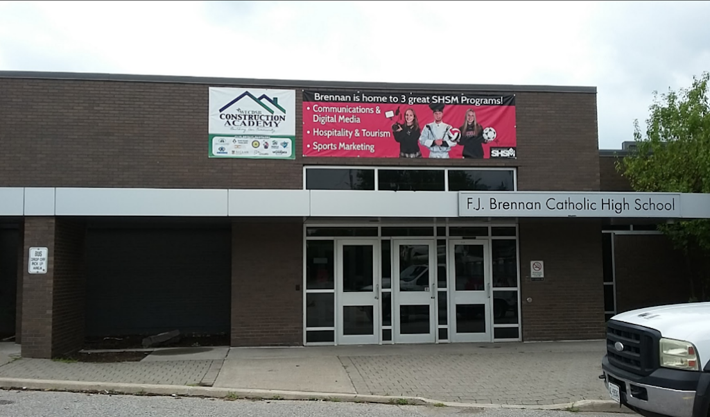 F. J. Brennan Catholic High School | 910 Raymo Rd, Windsor, ON N8Y 4A6, Canada | Phone: (519) 945-2351