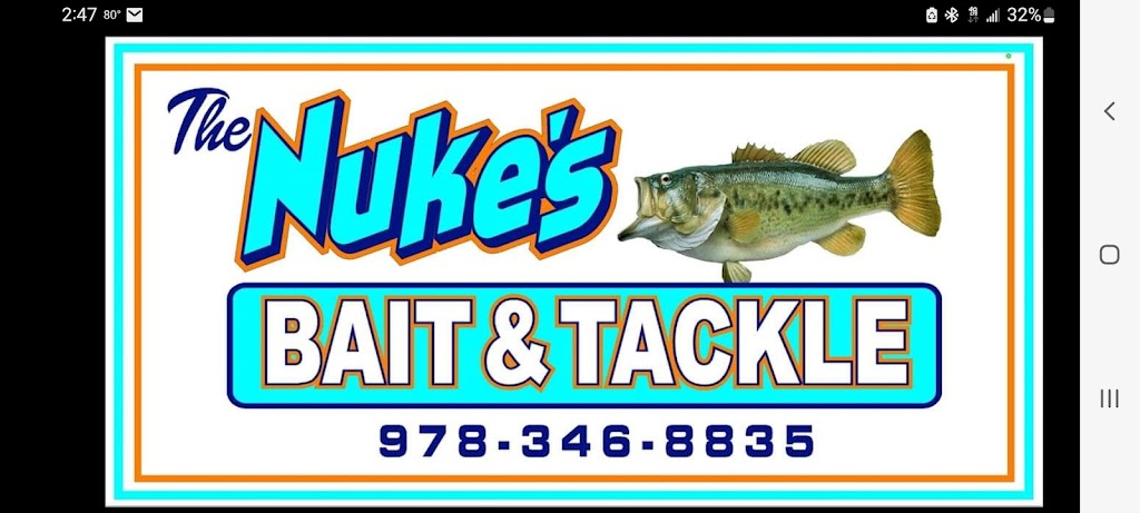 The Nukes Bait & Tackle | 130 E Main St, Merrimac, MA 01860 | Phone: (978) 346-8835