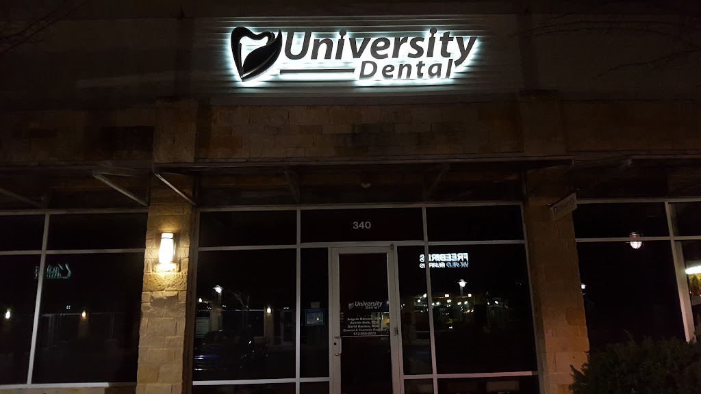 University Dental | 200 University Blvd Suite #340, Round Rock, TX 78665, USA | Phone: (512) 904-0672