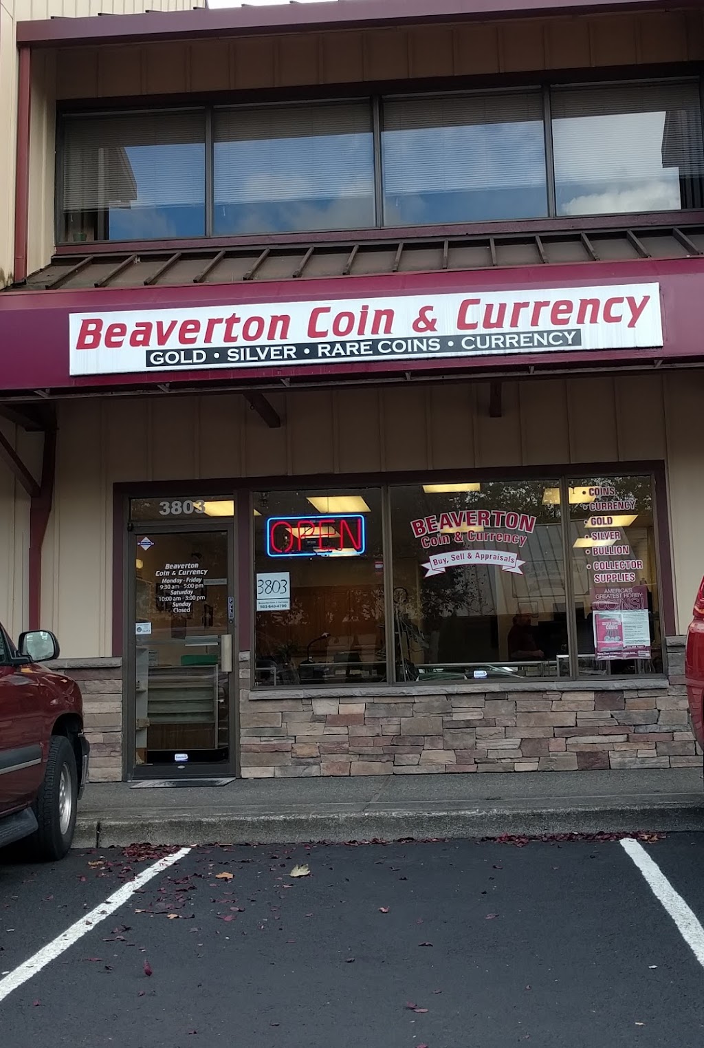 Beaverton Coin & Currency | 3803 SW Hall Blvd, Beaverton, OR 97005, USA | Phone: (503) 640-4700