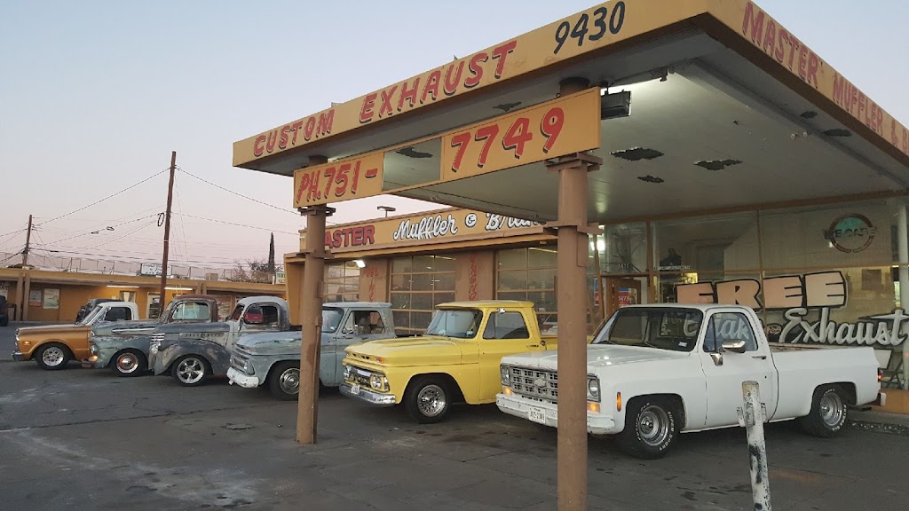 Master Muffler & Brake Services | 9430 McCombs St, El Paso, TX 79924 | Phone: (915) 751-7749