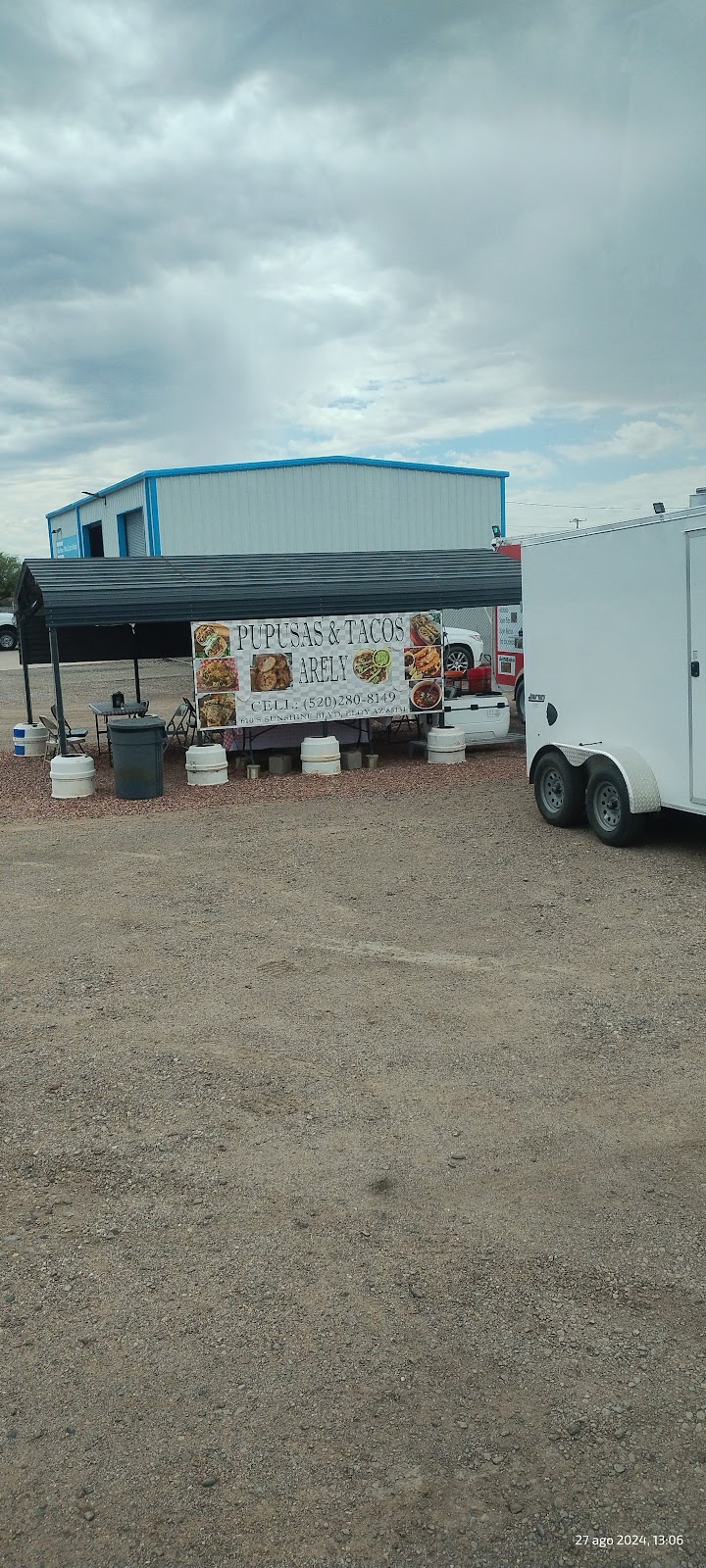 Pupusas & Tacos Arely taco truck | 610 S Sunshine Blvd, Eloy, AZ 85131, USA | Phone: (520) 280-8149