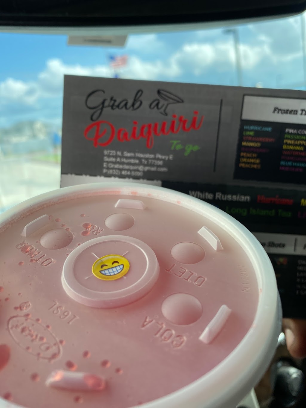 Grab a Daiquiri To Go (Drive-Thru Only) | 9723 N Sam Houston Pkwy E Suite A, Humble, TX 77396, USA | Phone: (832) 464-5090