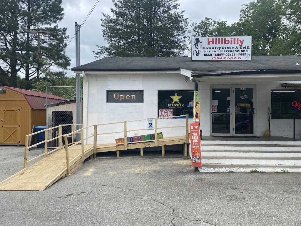 Hillbilly Country Store & Grill | 8251 Henry Rd, Henry, VA 24102, USA | Phone: (276) 627-7237