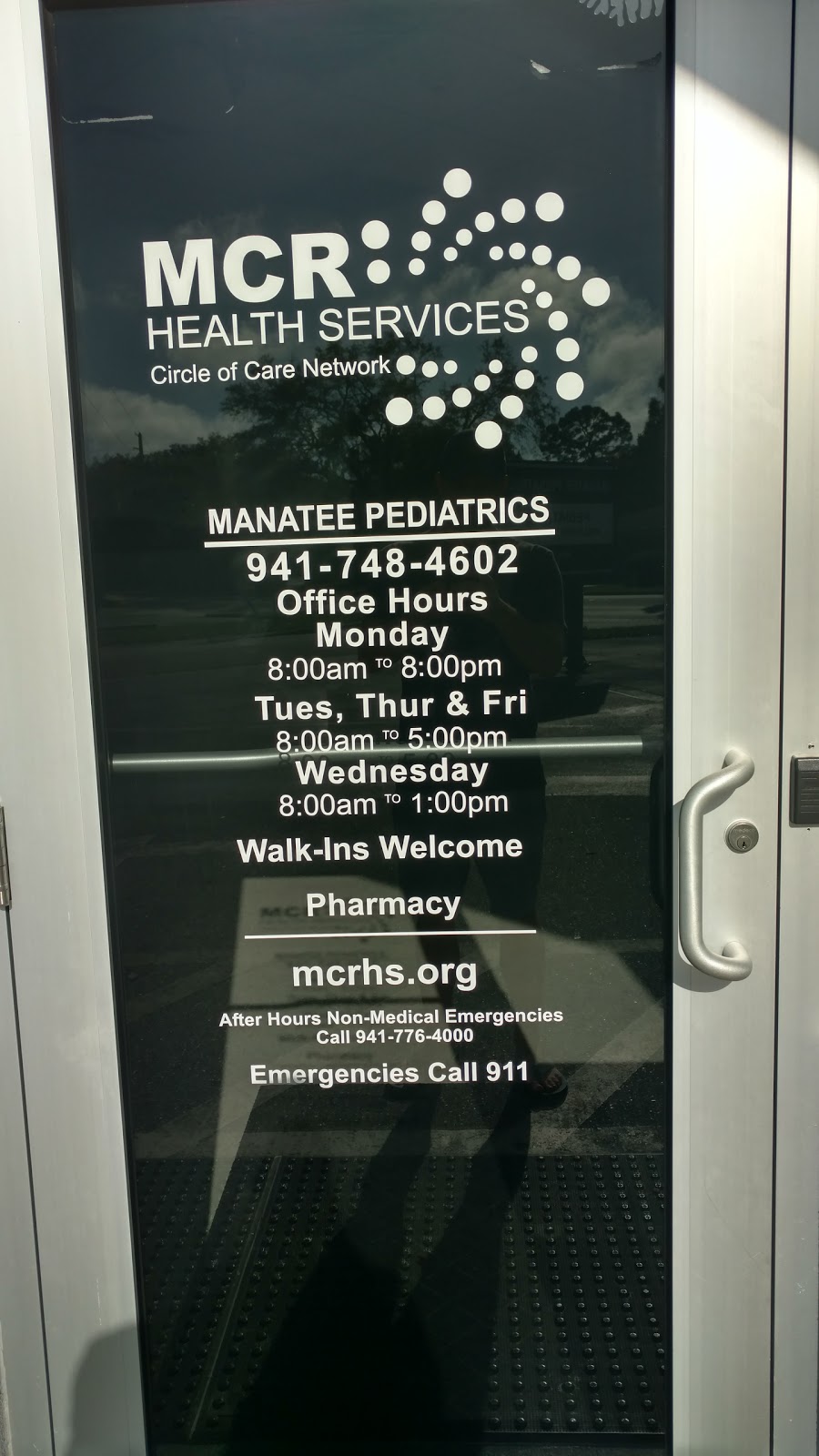 Manatee Pediatrics, MCR Health Services | 712 39th St W, Bradenton, FL 34205 | Phone: (941) 776-4000