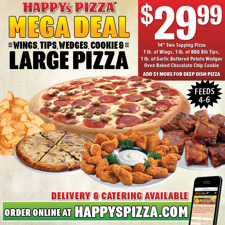 Happys Pizza | 3650 E Main St, Whitehall, OH 43213, USA | Phone: (614) 231-1111