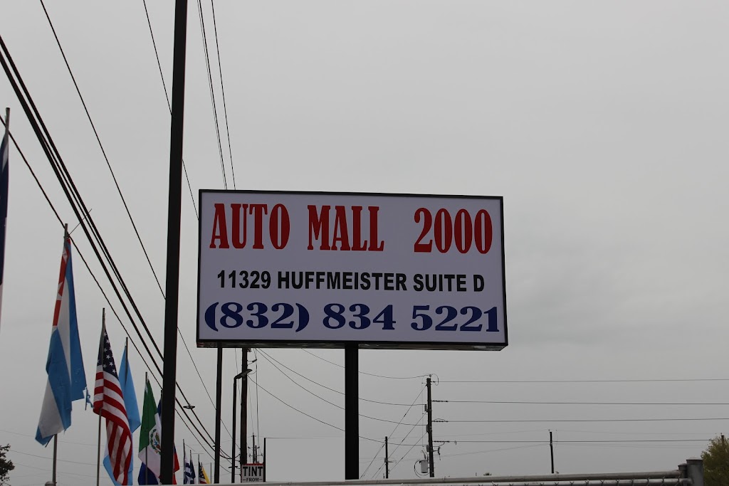 AUTO MALL 2000 | 11329 Huffmeister Rd # D, Houston, TX 77065 | Phone: (832) 834-5221