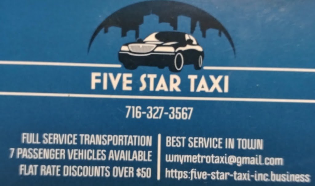 Five Star Taxi Inc. | 6586 Dysinger Rd #3, Lockport, NY 14094, USA | Phone: (716) 327-3567