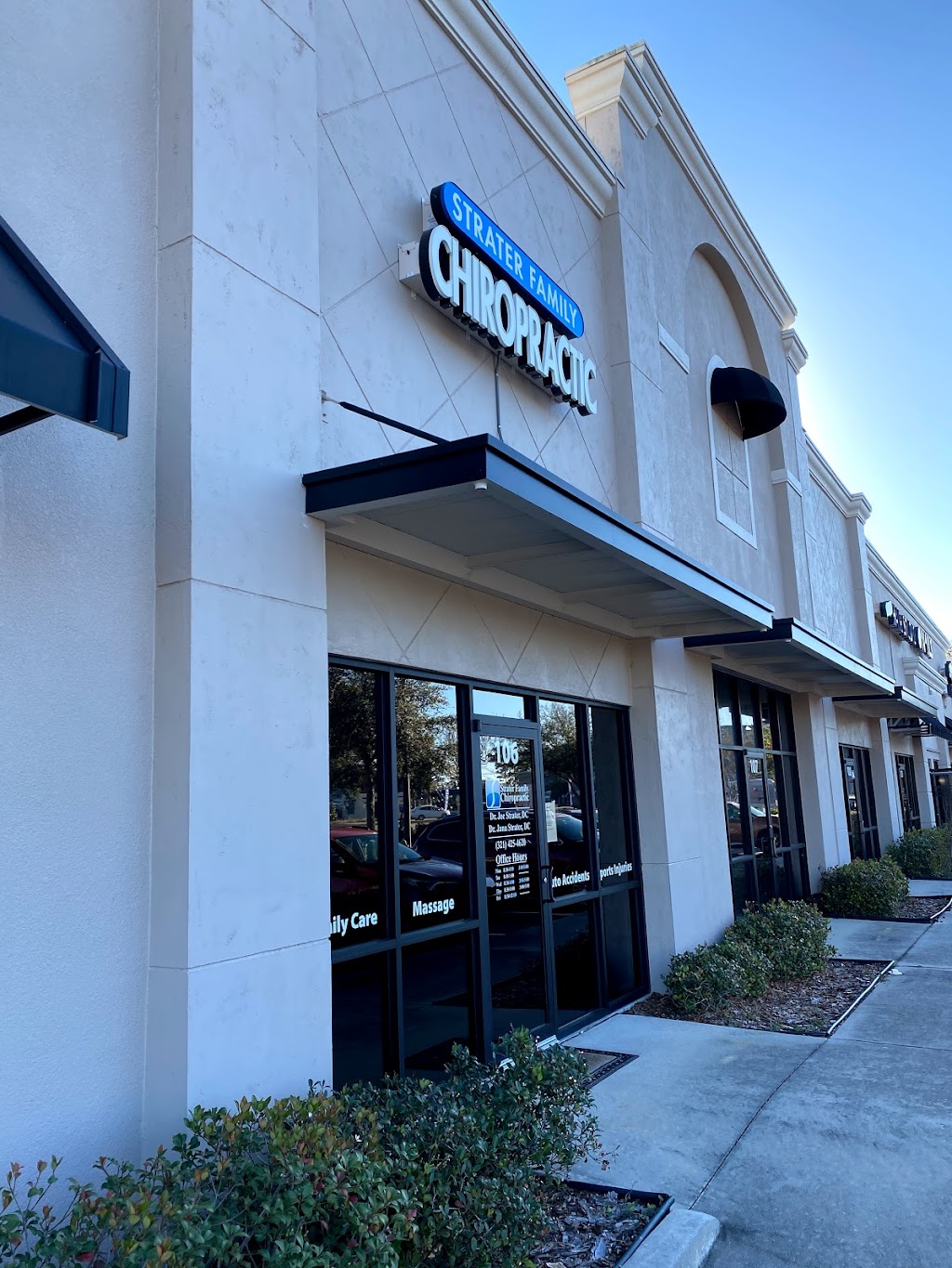 Strater Family Chiropractic & Massage | 1950 Viera Blvd Ste 106, Rockledge, FL 32955, USA | Phone: (321) 425-4620