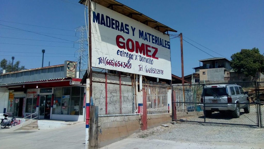 Maderas y Materiales Gómez | Benítez 190, 21485 Tecate, B.C., Mexico | Phone: 665 654 3420