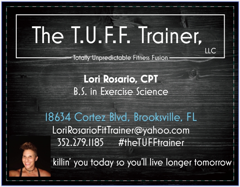 The T.U.F.F. Trainer, LLC | 18634 Cortez Blvd, Brooksville, FL 34601, USA | Phone: (352) 279-1185