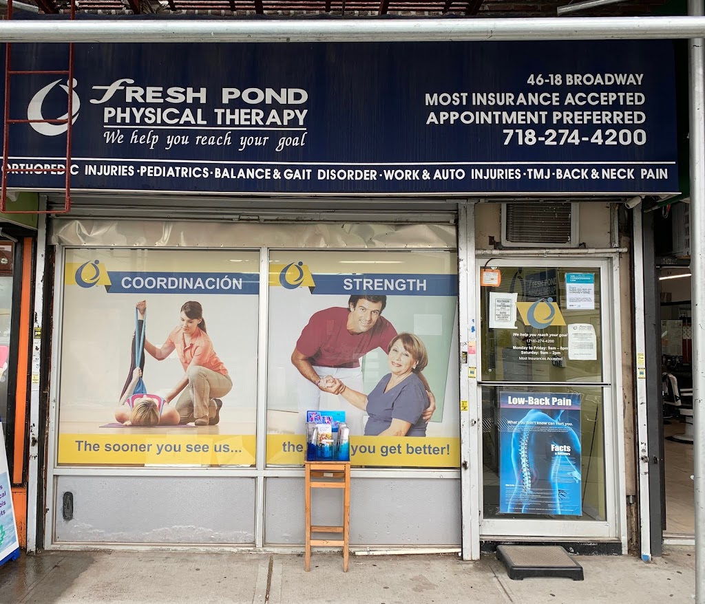 Fresh Pond Physical Therapy - Astoria | 46-18 Broadway, Astoria, NY 11103, USA | Phone: (718) 274-4200