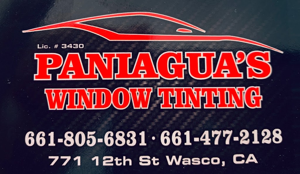 Paniagua’s Window Tint | 771 12th St, Wasco, CA 93280 | Phone: (661) 477-2128