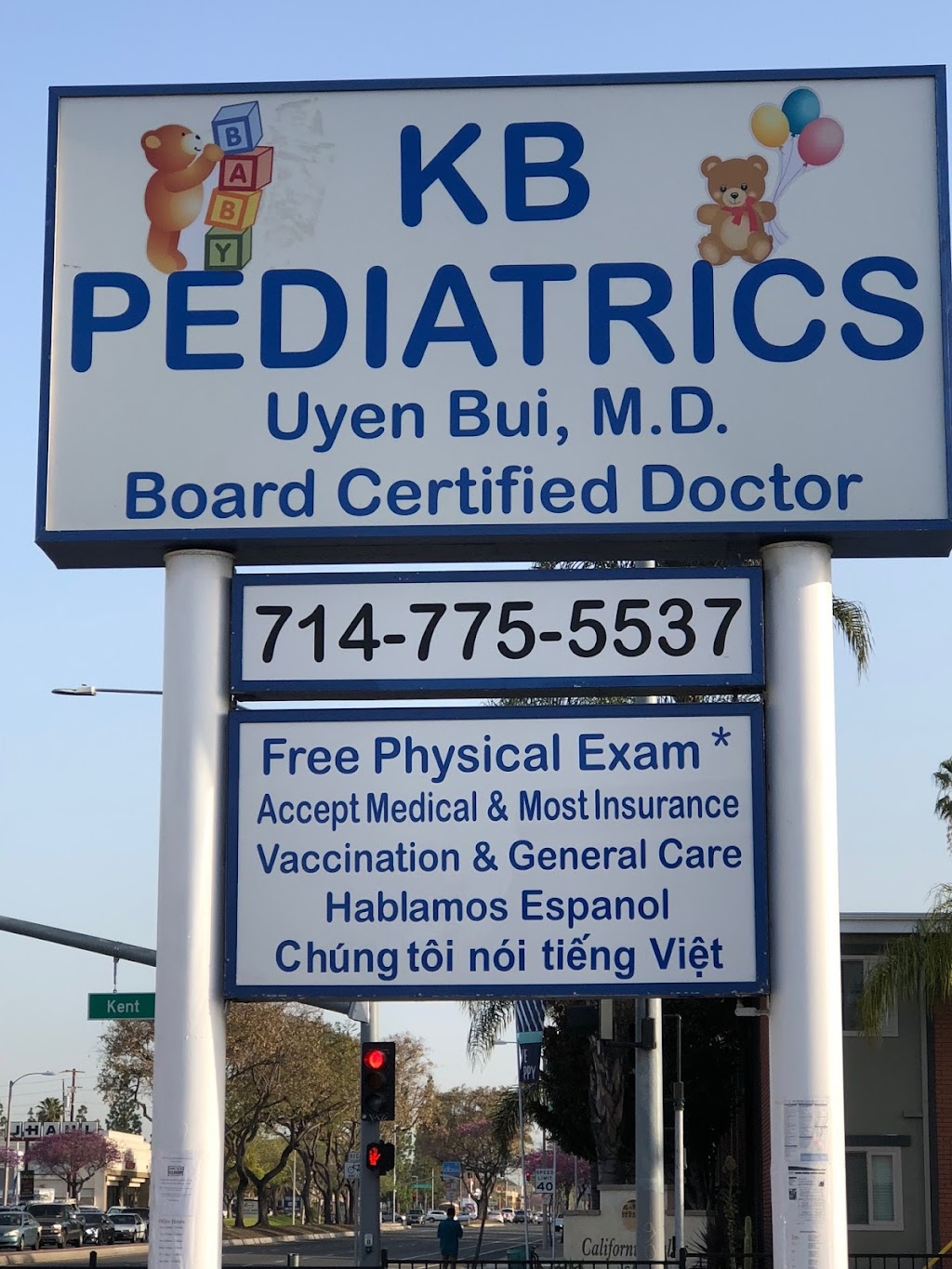 K.B. Pediatrics, Inc: Uyen Bui MD | 1005 S Harbor Blvd, Santa Ana, CA 92704, USA | Phone: (714) 775-5537