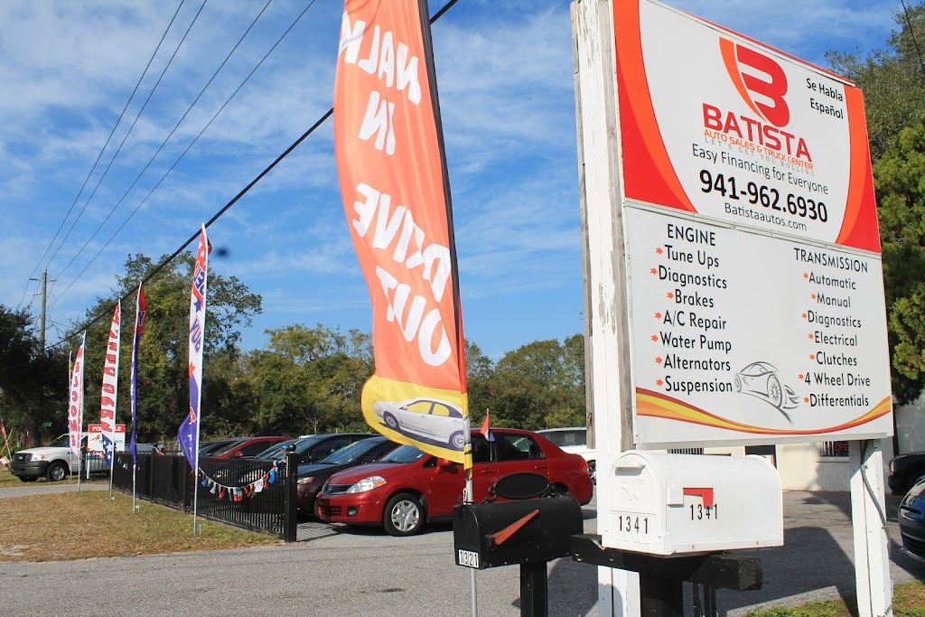 Batista Auto Sales Inc | 1321 Whitfield Ave, Sarasota, FL 34243, USA | Phone: (941) 242-0090
