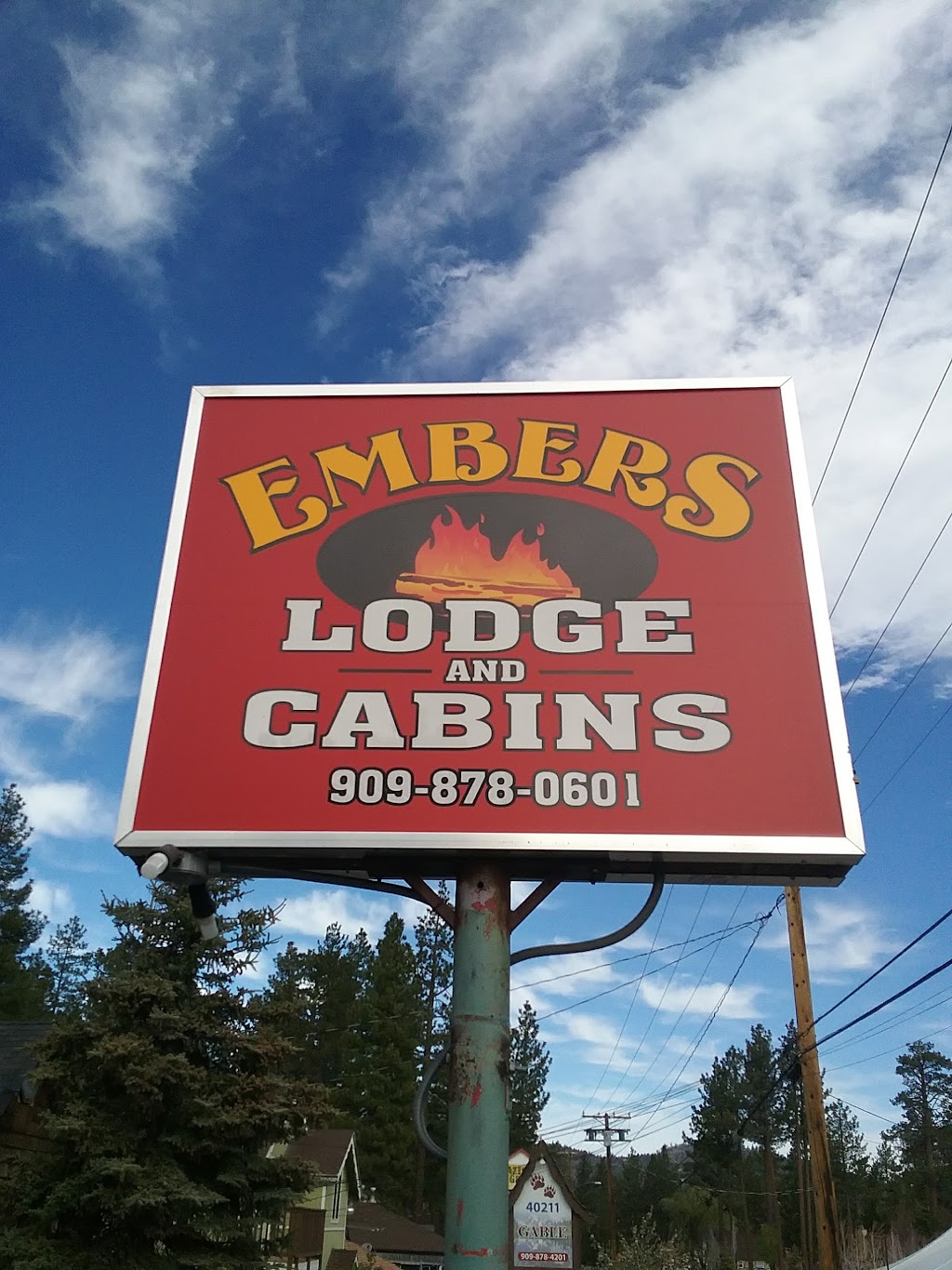 Embers Lodge | 40229 Big Bear Blvd, Big Bear Lake, CA 92315, USA | Phone: (909) 878-0601