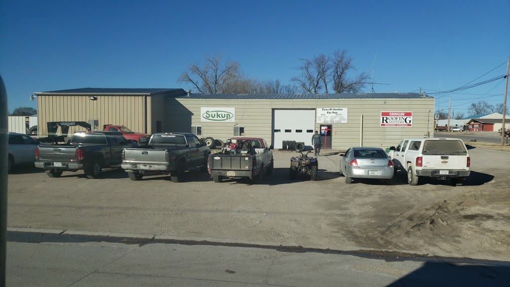 Tires N Services For U | 299 S 13th St, Hebron, NE 68370, USA | Phone: (402) 768-7393