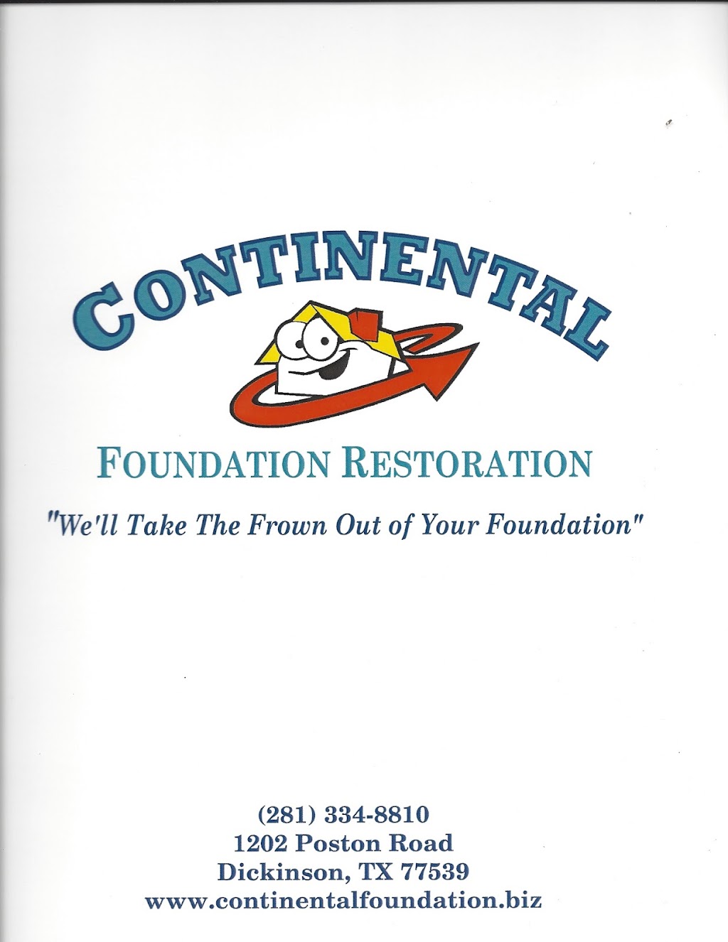 Continental Foundation Restoration | 1202 Poston Rd, Dickinson, TX 77539, USA | Phone: (281) 334-8810