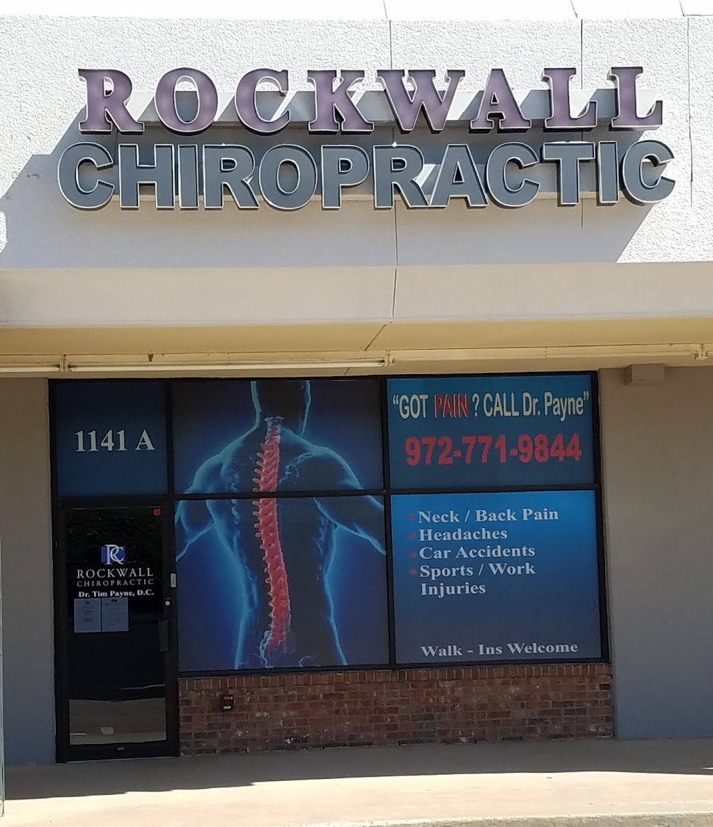 Rockwall Chiropractic | 1141 Ridge Rd A, Rockwall, TX 75087, USA | Phone: (972) 771-9844