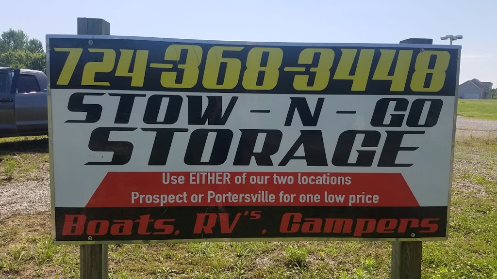 Stow-N-Go Storage | 168 Stanford Rd, Portersville, PA 16051, USA | Phone: (724) 368-3448
