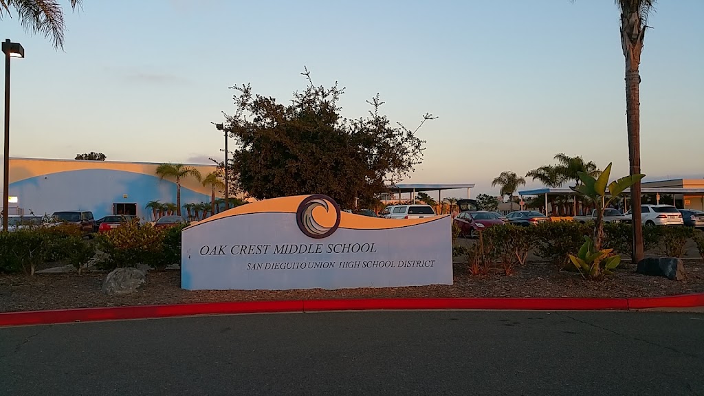 Oak Crest Middle School | 675 Balour Dr, Encinitas, CA 92024, USA | Phone: (760) 753-6241