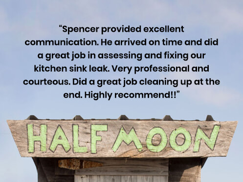 Half Moon Plumbing | 14705 E 116th St N, Owasso, OK 74055, USA | Phone: (918) 274-7377