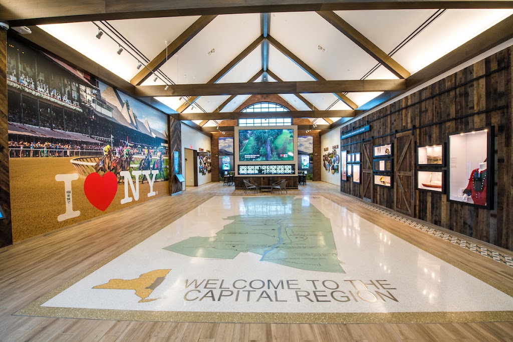 Capital Region Welcome Center | NYS Thruway NY State Thruway Between Exits 21B and 21A Northbound on, I-87, Hannacroix, NY 12087, USA | Phone: (518) 756-8420