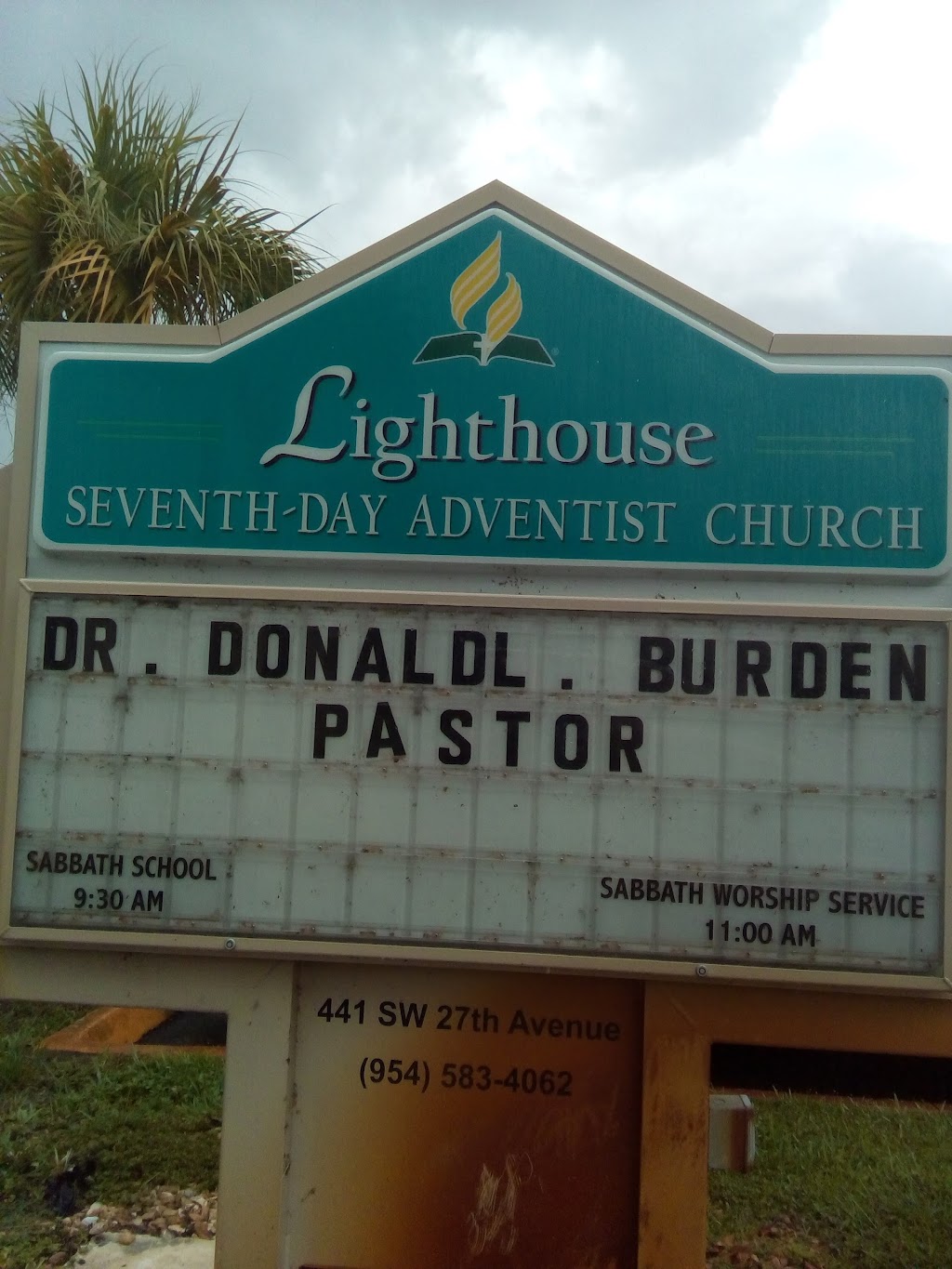 Lighthouse Seventh-day Adventist Church | 441 SW 27th Ave, Fort Lauderdale, FL 33312, USA | Phone: (954) 583-4062
