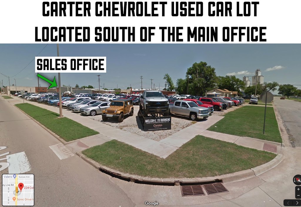 Carter Chevrolet Agency, LLC | 214 W Oklahoma Ave, Okarche, OK 73762, USA | Phone: (405) 261-9921