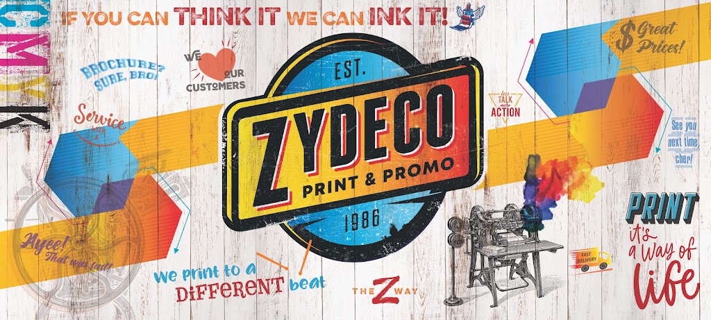 Zydeco Print and Promo | 13231 Coursey Blvd, Baton Rouge, LA 70816, USA | Phone: (225) 752-8415