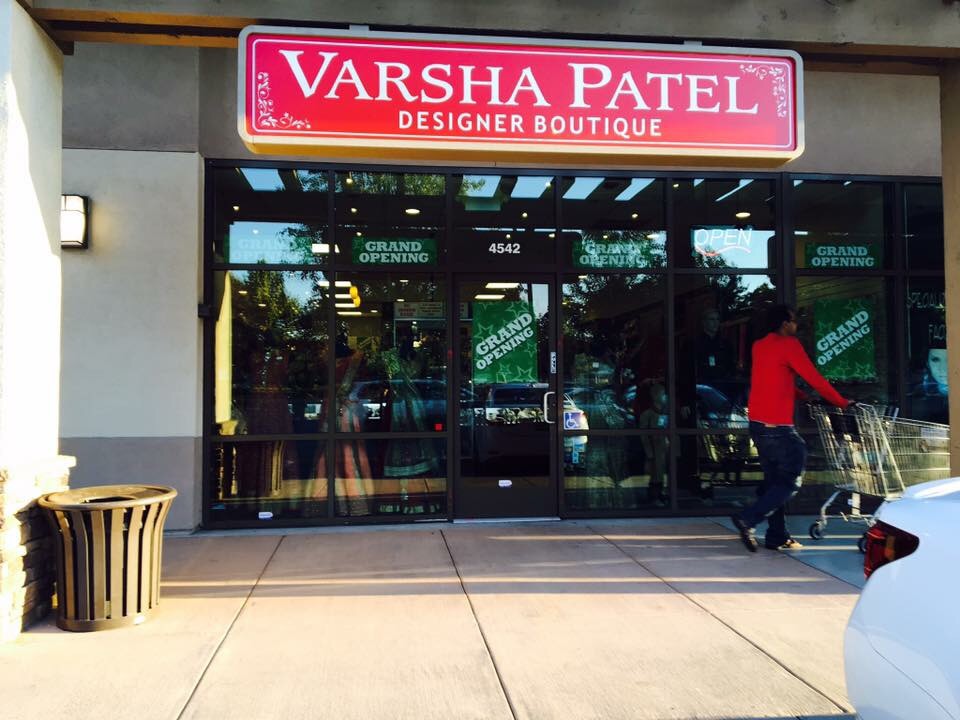 Varsha Patel Designer Boutique | Sagar Exclusive | 4542 Dublin Blvd, Dublin, CA 94568, USA | Phone: (925) 587-1502