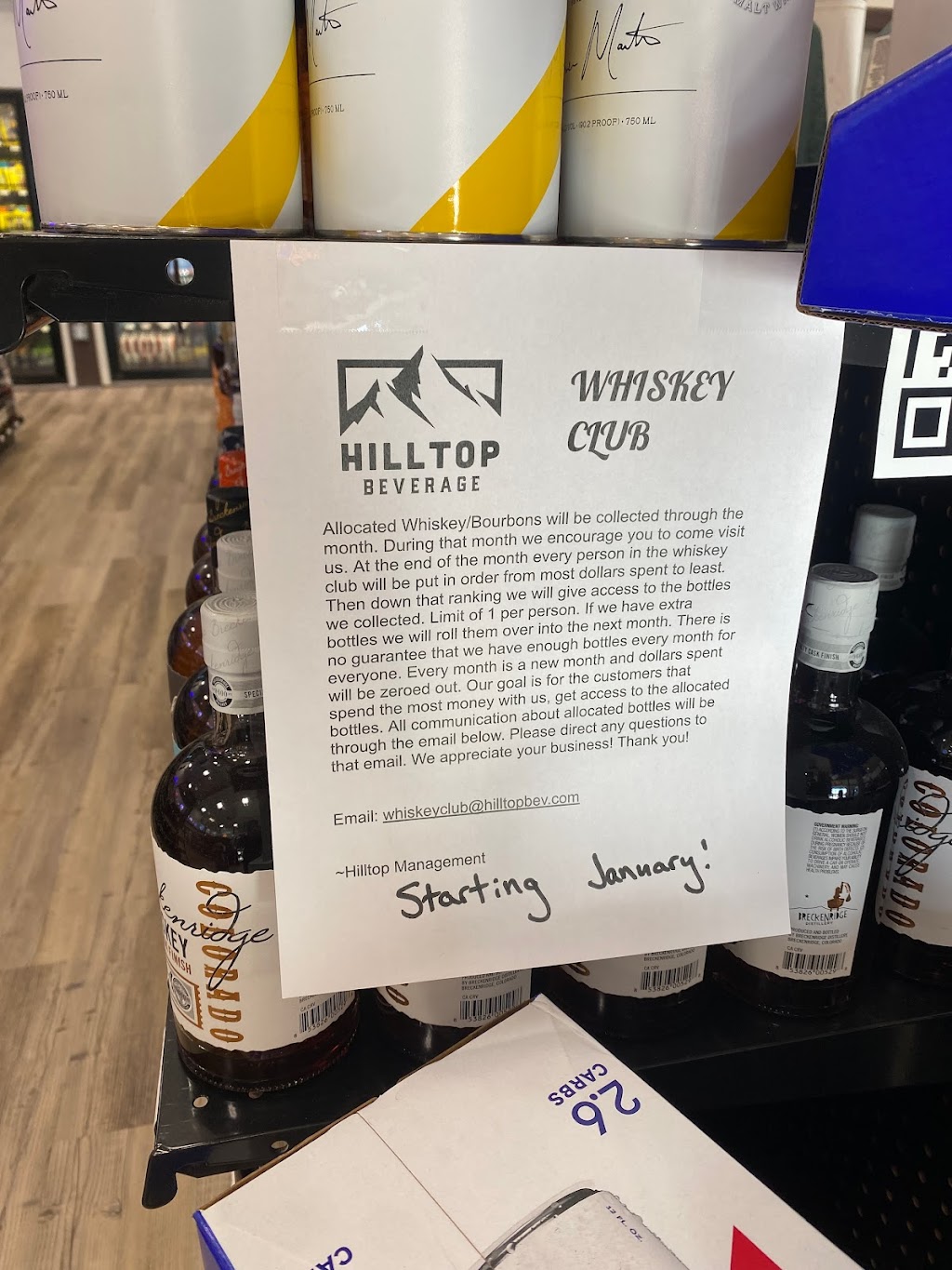 Hilltop Beverage | 2116 Picture Point Dr, Windsor, CO 80550, USA | Phone: (970) 657-9854