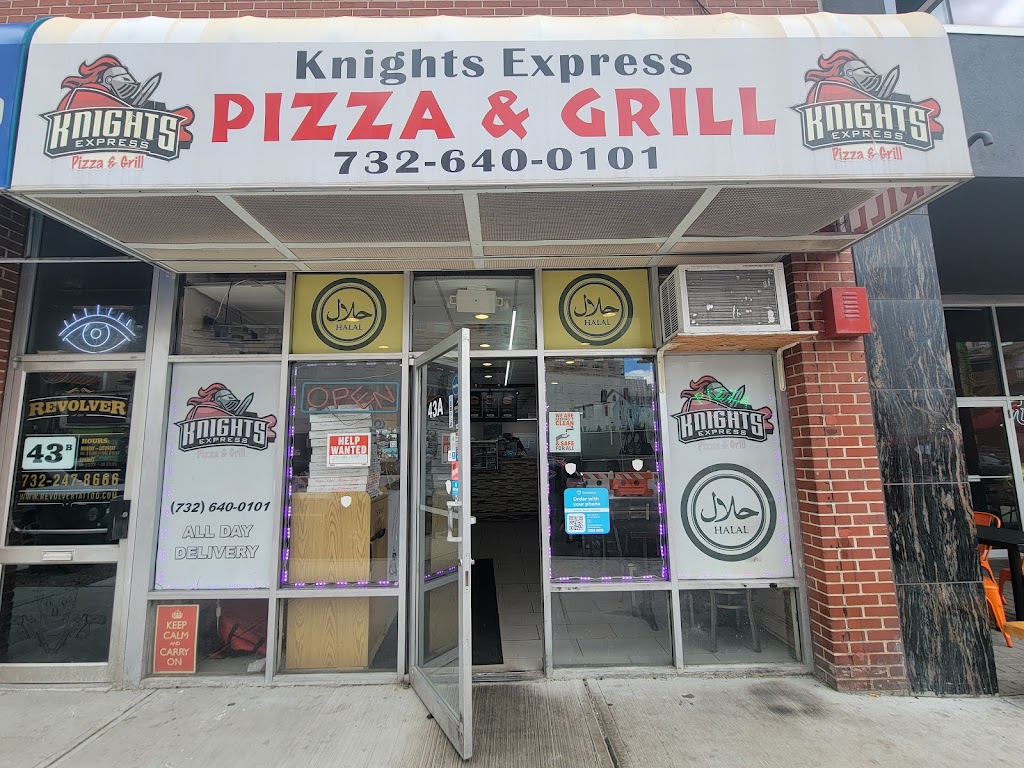 Knights Express Pizza & Grill | 43A Easton Ave, New Brunswick, NJ 08901, USA | Phone: (732) 640-0101