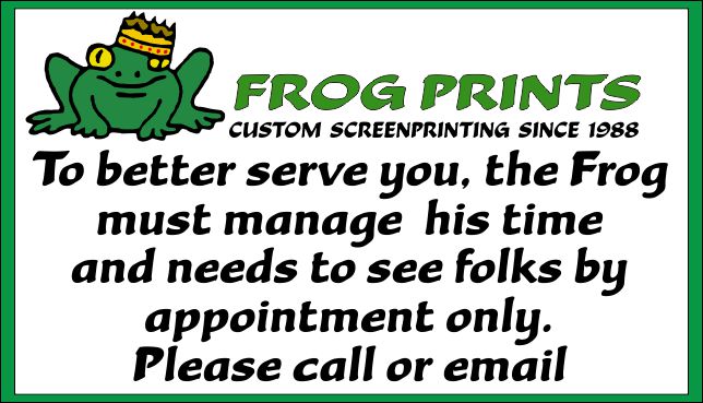 Frog Prints | 200 Wootten Dr By Appointment Only Please Call First as I can be One Busy Frog!, Walnut Creek, CA 94597, USA | Phone: (925) 934-3028