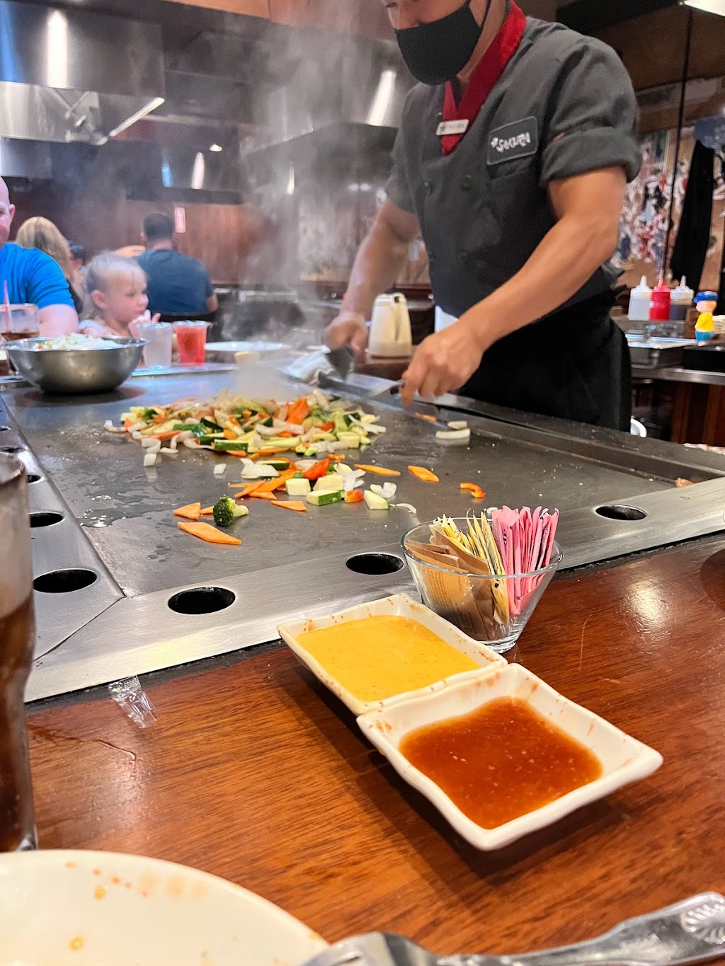 Samurai Japanese Steakhouse & Sushi Bar | 10645 Braddock Rd # B, Fairfax, VA 22032, USA | Phone: (703) 278-9123