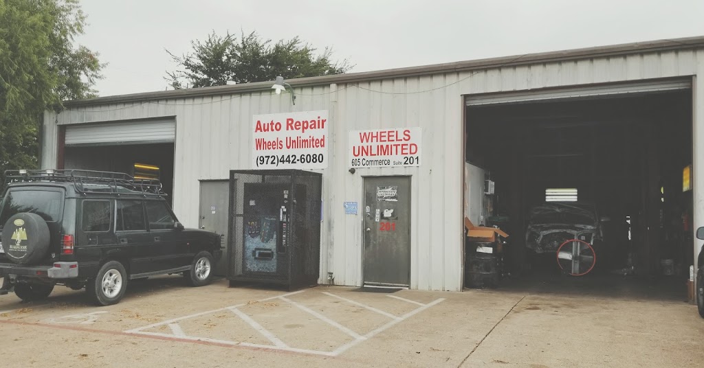 Wheels Unlimited | 605 Commerce St #201, Wylie, TX 75098, USA | Phone: (972) 442-6080