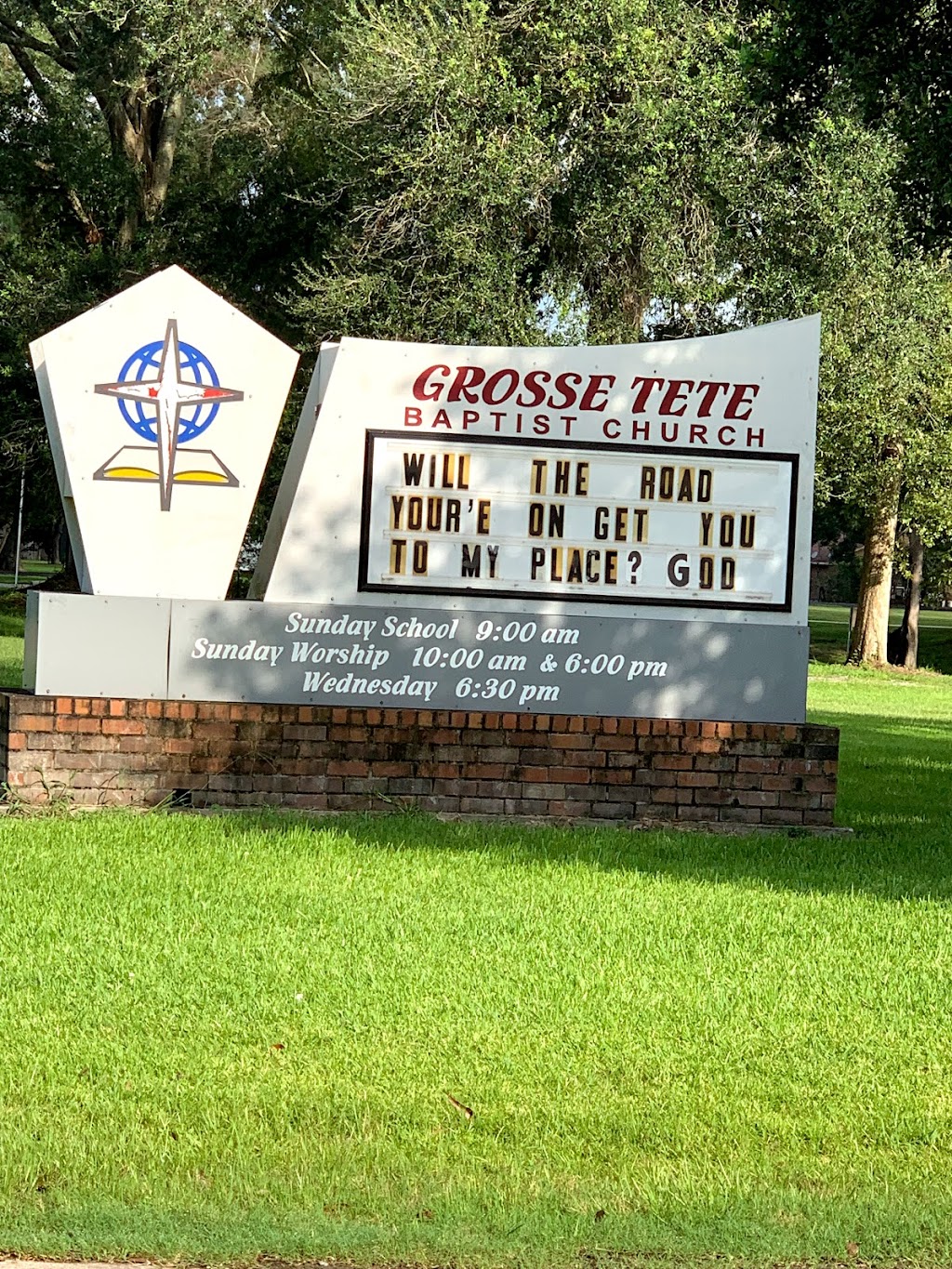 Grosse Tete Baptist Church | 18285 LA-77, Grosse Tete, LA 70740, USA | Phone: (225) 648-2543