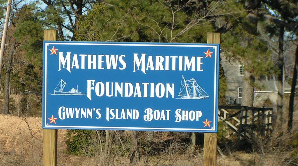 Gwynns Island Boat Shop | State Rte 633, Grimstead, VA 23064, USA | Phone: (804) 725-4444