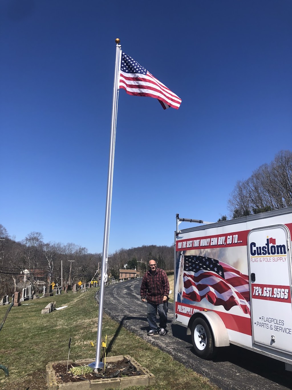 Custom Flag & Pole Supply | 411 E Long Ave, New Castle, PA 16101, USA | Phone: (724) 651-9565