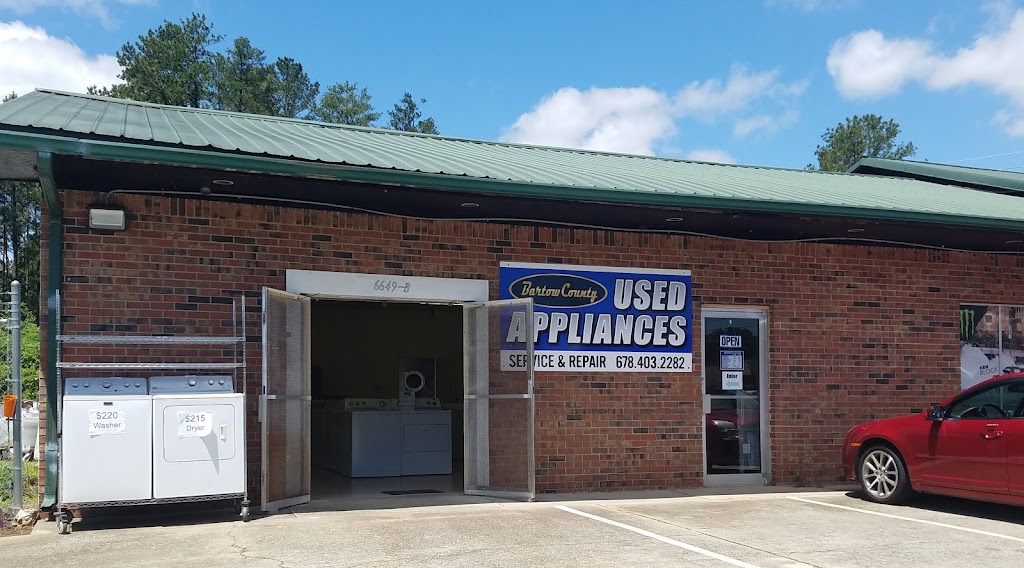 Bartow County Used Appliances | 6649-B, 6649 Glade Rd SE, Acworth, GA 30102, USA | Phone: (678) 403-2282