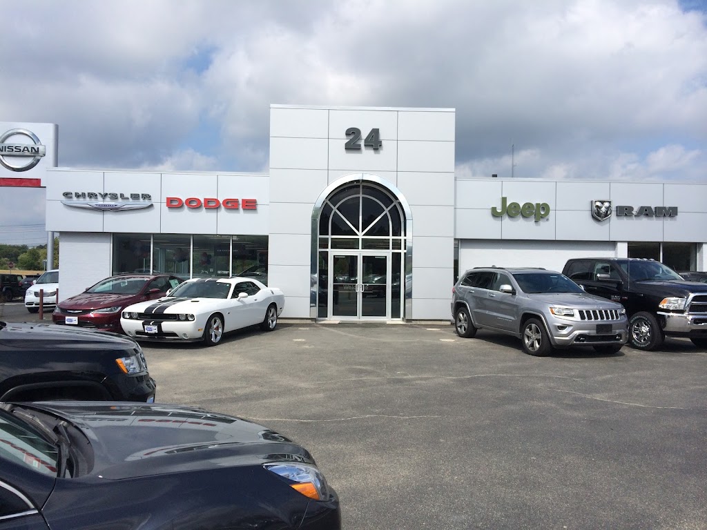 Chrysler Jeep Dodge Ram 24 | 1020 Belmont St, Brockton, MA 02301, USA | Phone: (781) 358-8145